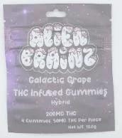 Beamz of Blue Razz Gummies 4-Pack (200mg)