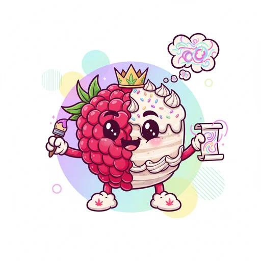 Raspberry Kush x Wedding Cake