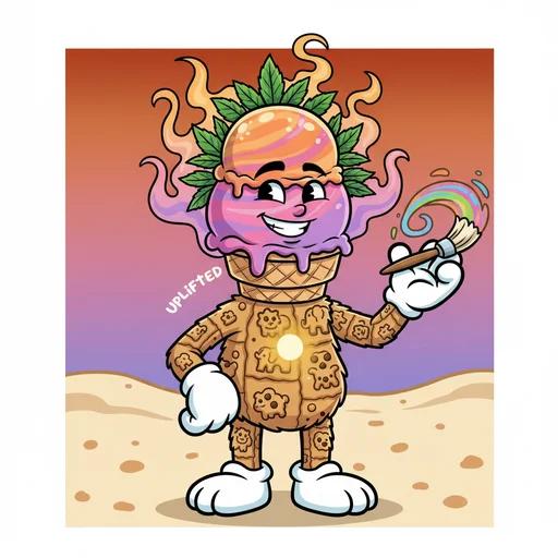 Sunset Sherbert x Animal Cookies