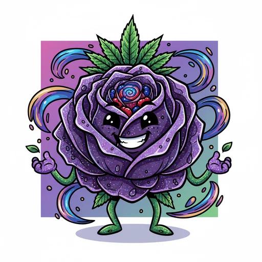 Sugar Black Rose
