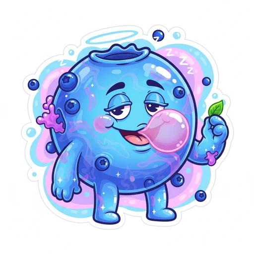 Blueberry Bubblegum