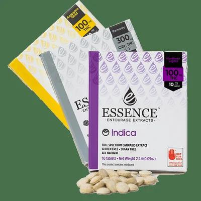 CBD/THC 1:1 Catatonic Swallowable Tablets 10-Pack (100mg CBD, 100mg THC)