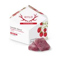 Raspberry Sativa Enhanced Gummies | 100mg