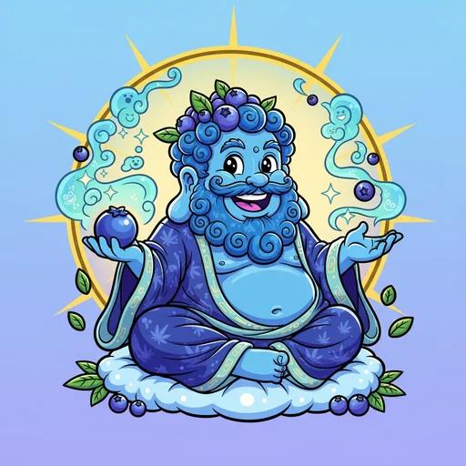Blue Buddha