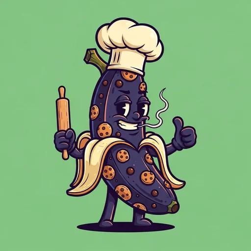 Black Banana Cookies