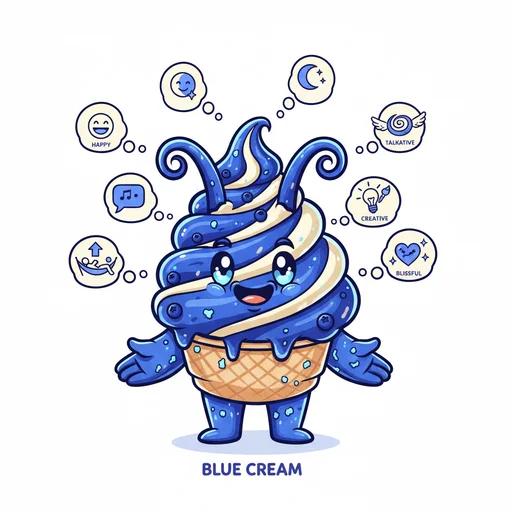 Blue Cream